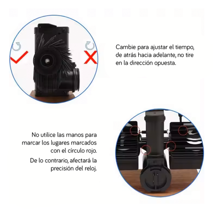 Reloj Retro de Escritorio